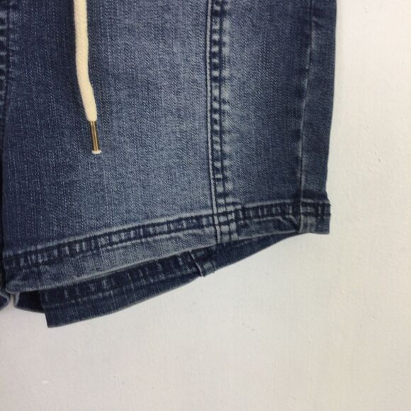 O'Neill Womens Marina Jean Shorts Denim Dark Wash Blue Grass Wash Size 27 NWT - Picture 7 of 16